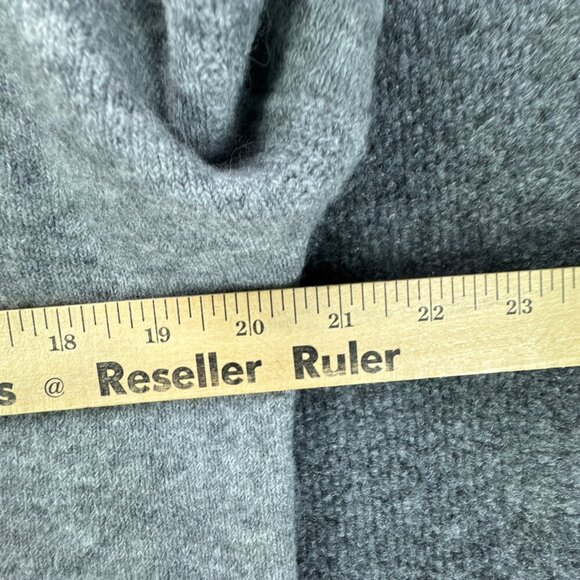 J Crew Sweater Womens Small Gray Pullover Turtleneck Merino Wool Alpaca Blend - Picture 14 of 14